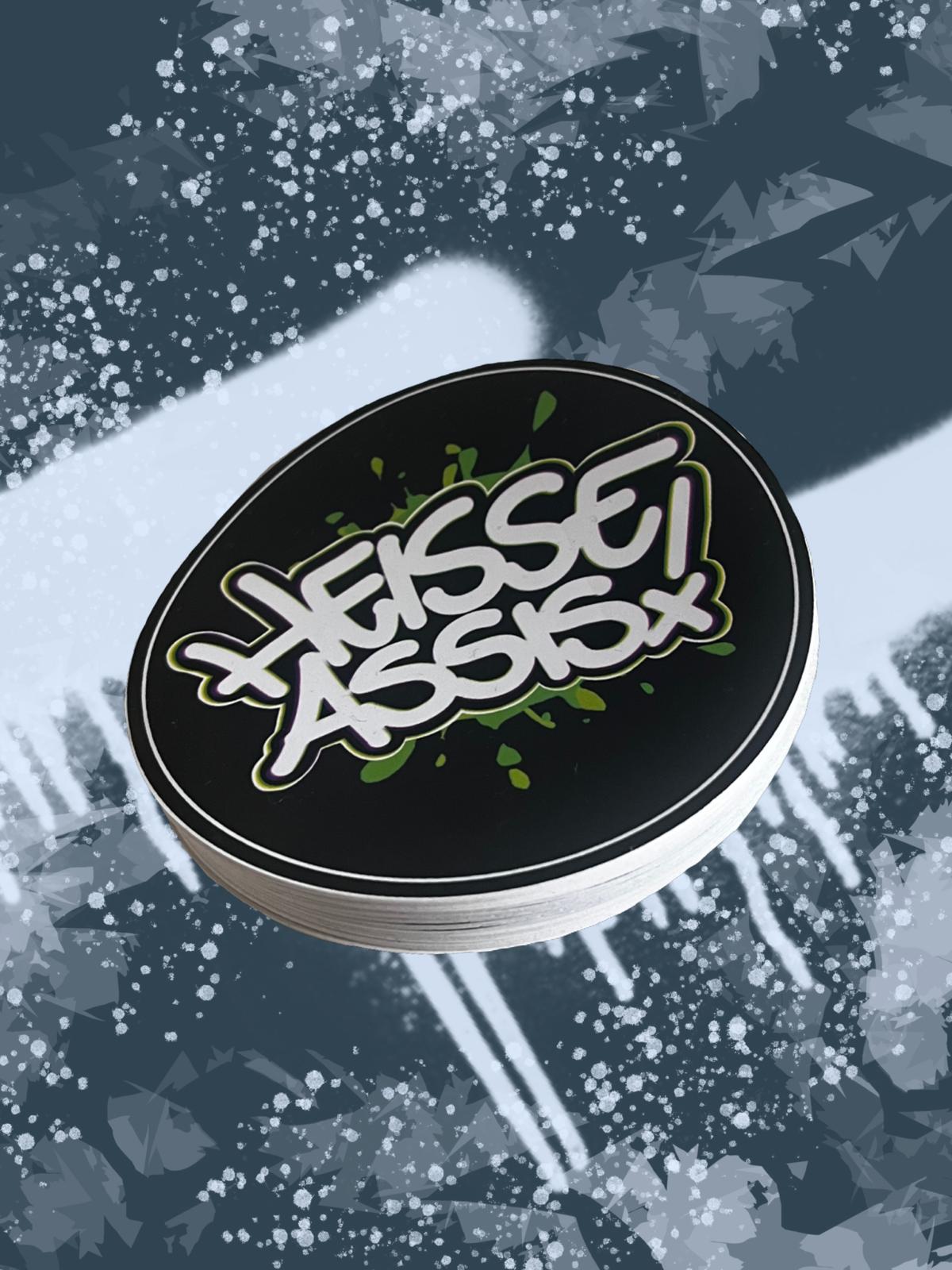 Heisse Assis Aufkleber 50 Stk.