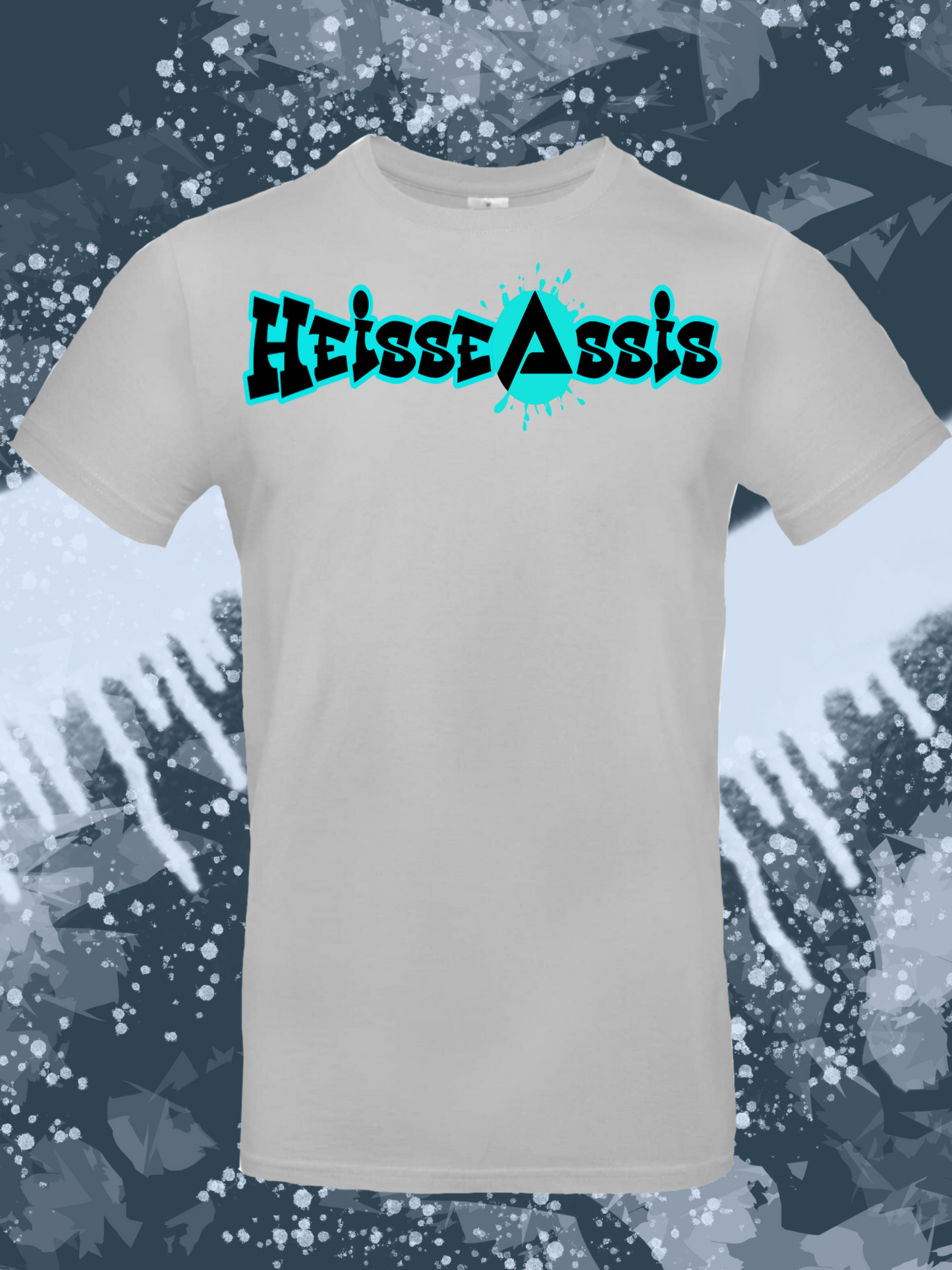Heisse Assis Amt türkis T-Shirt
