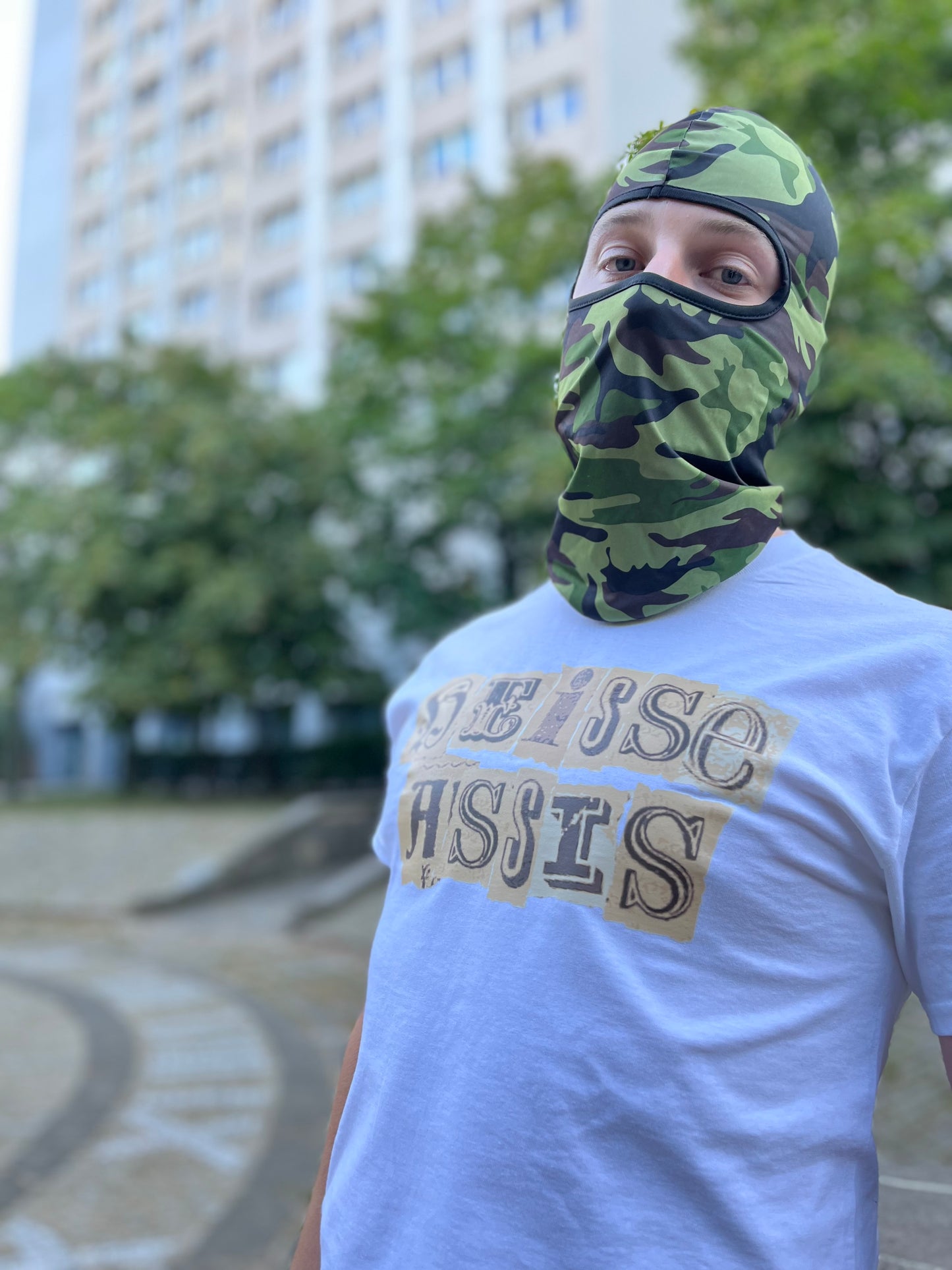 Heisse Assis Drohbrief T-Shirt