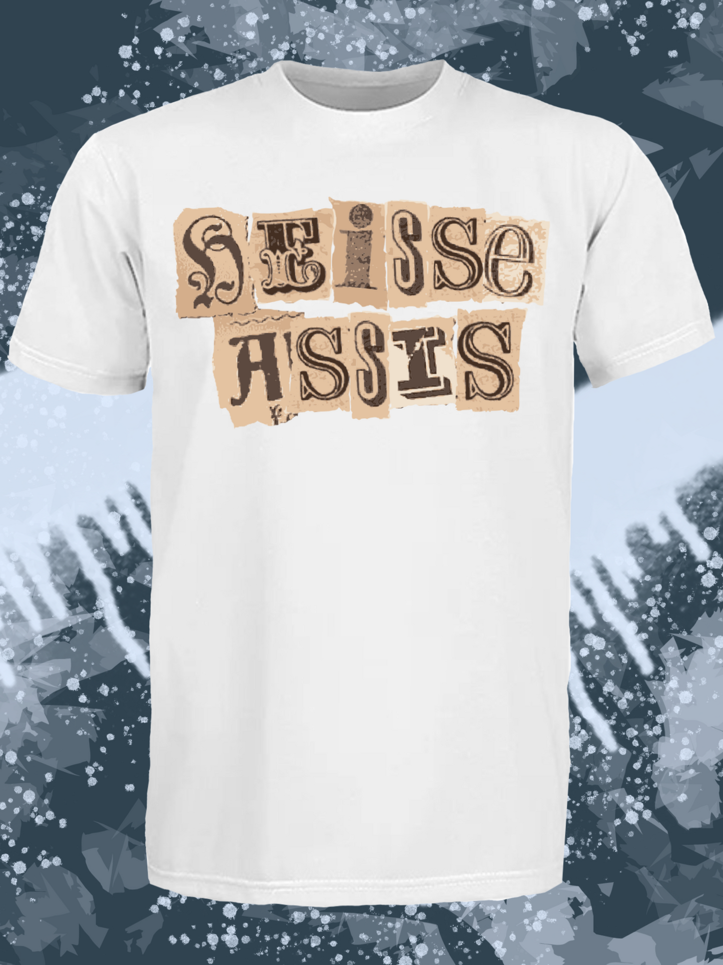 Heisse Assis Drohbrief T-Shirt
