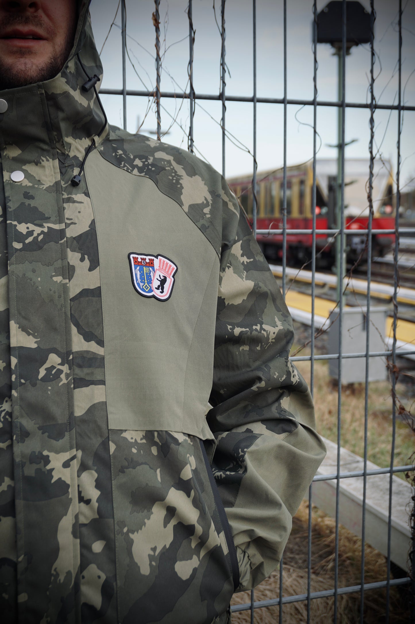 Solid Camou Jacke