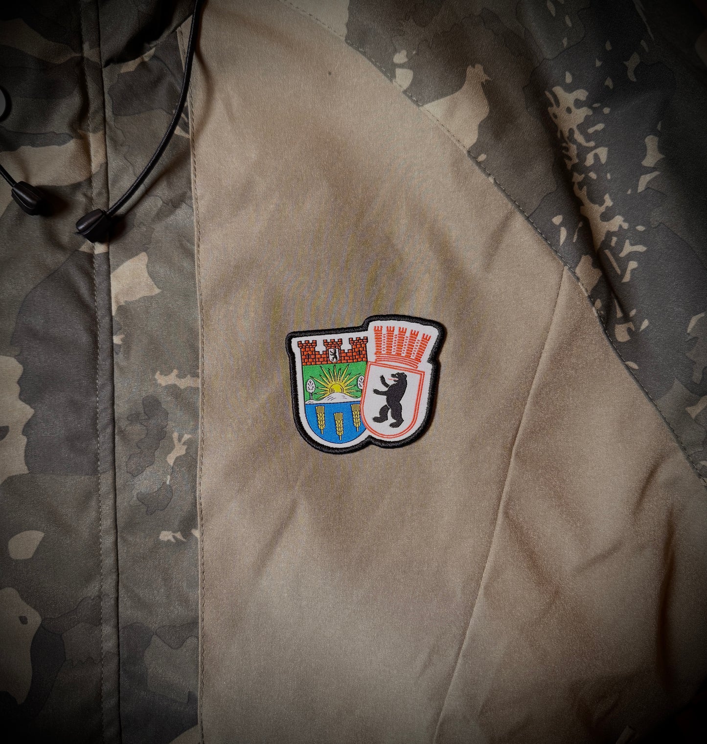 Solid Camou Jacke