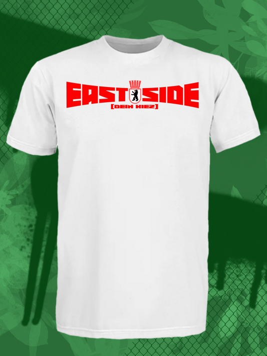 EastSide + Kiez weiß/rot T-Shirt