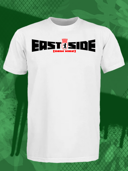 EastSide + Kiez weiß/schwarz T-Shirt