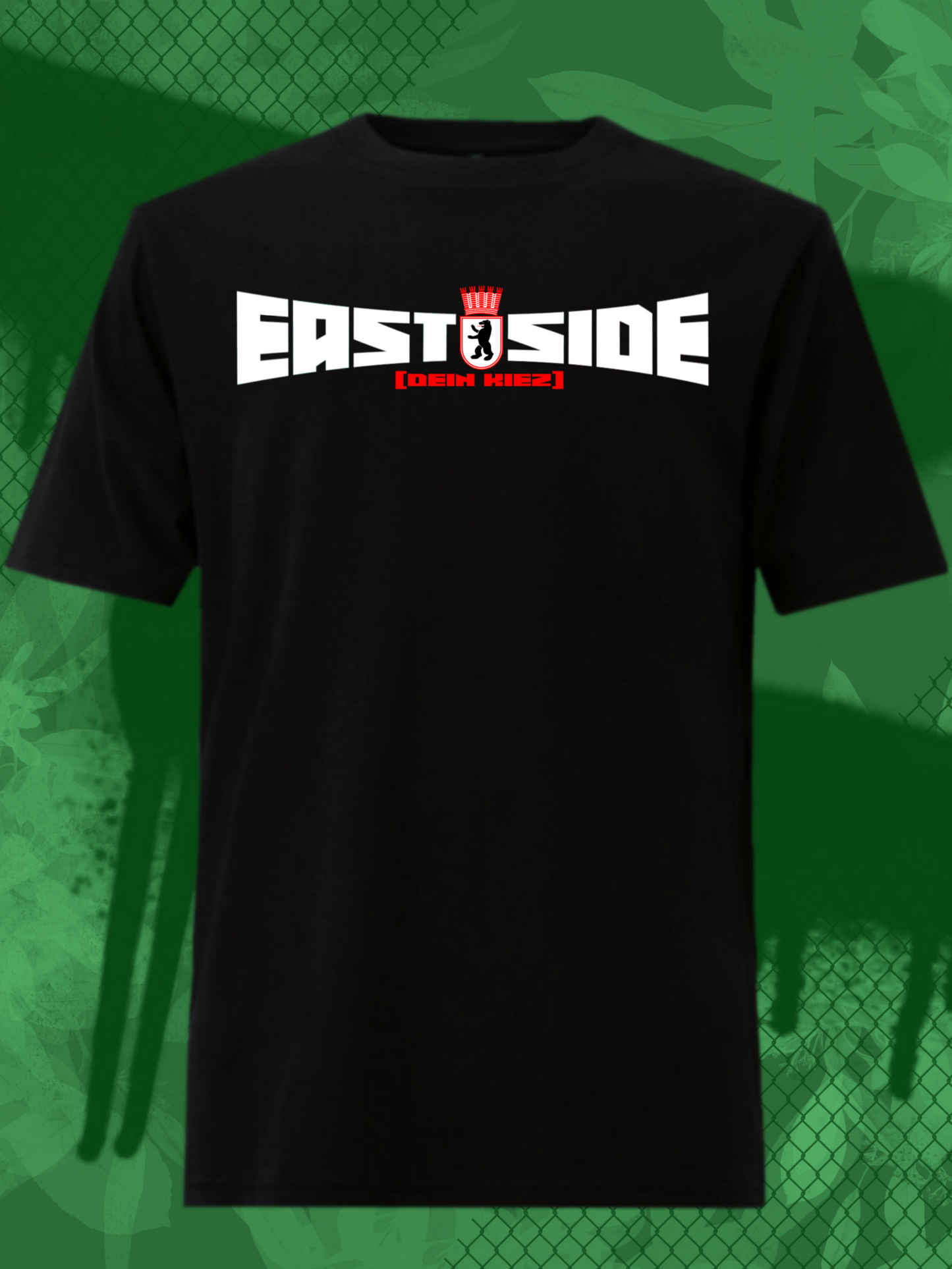 EastSide + Kiez schwarz/weiß T-Shirt