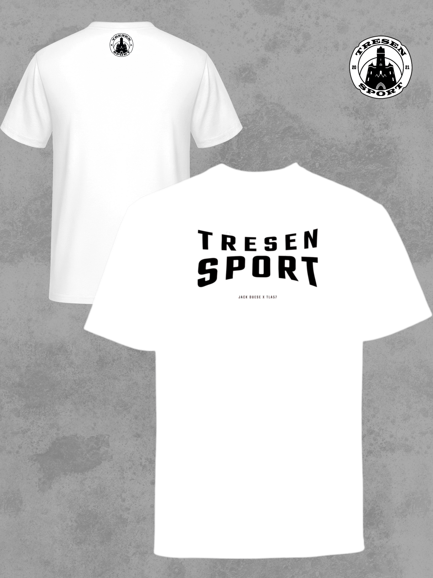Tresensport classic T-Shirt weiß